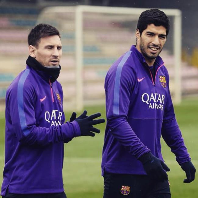 Messi y Suarez