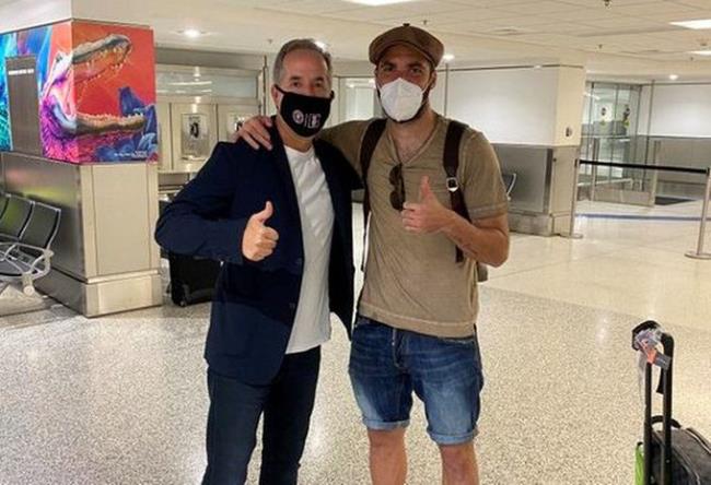 Higuain en Miami