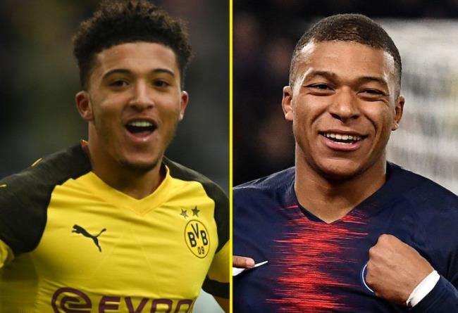 Sancho y Mbappe
