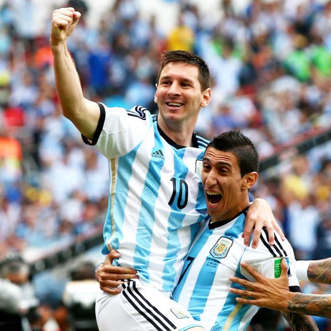 Messi y Di Maria