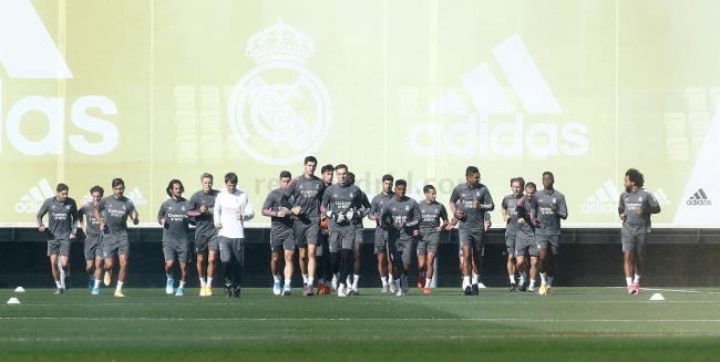 Real Madrid, entrenamiento