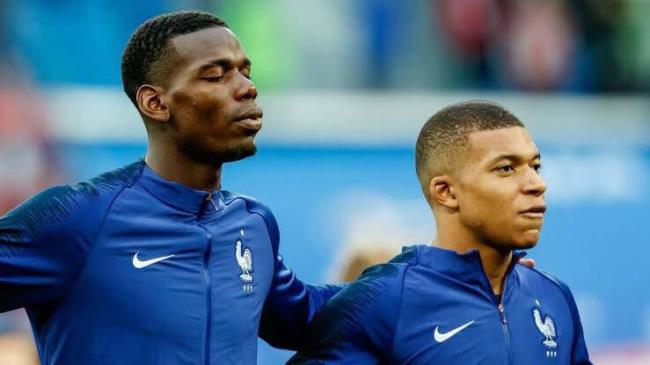 Pogba y Mbappe