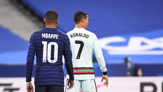 Mbappe y Cristiano