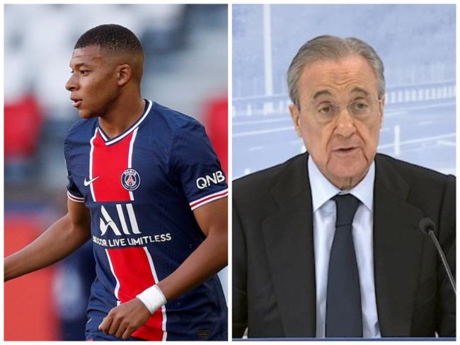 Mbappe y Florentino