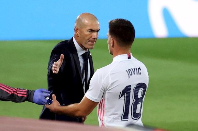 Zidane y Jovic