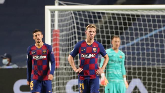 Lenglet, Ter Stegen, De Jong