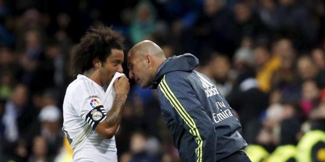 Marcelo y Zidane