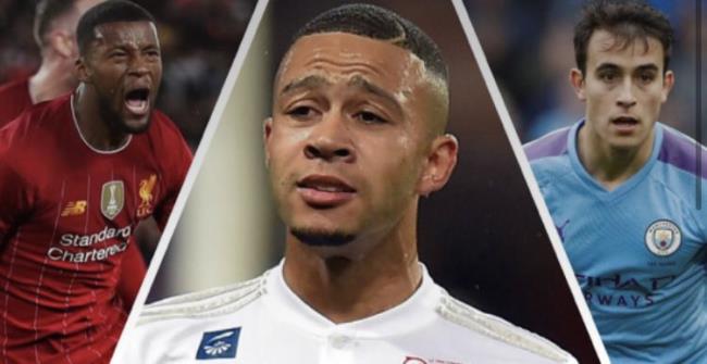 Wijnaldum, Depay y Garcia