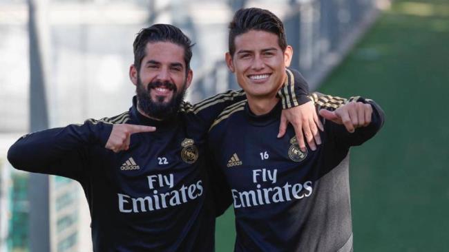 Isco y James