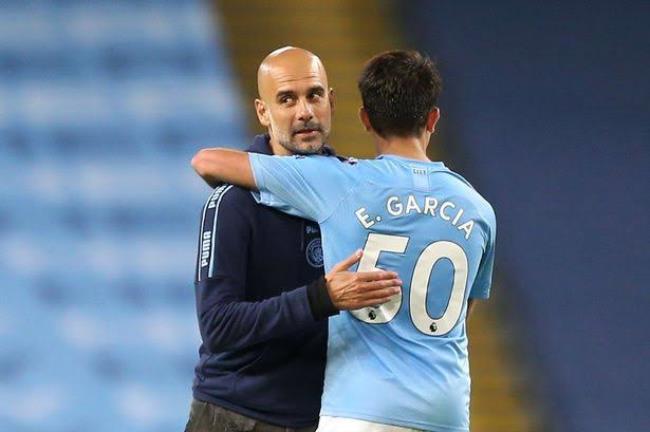Guardiola y Eric García