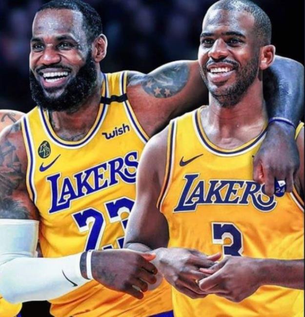 LeBron James y Chris Paul