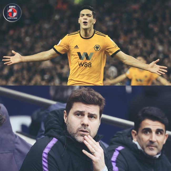 Raúl Jiménez y Pochettino