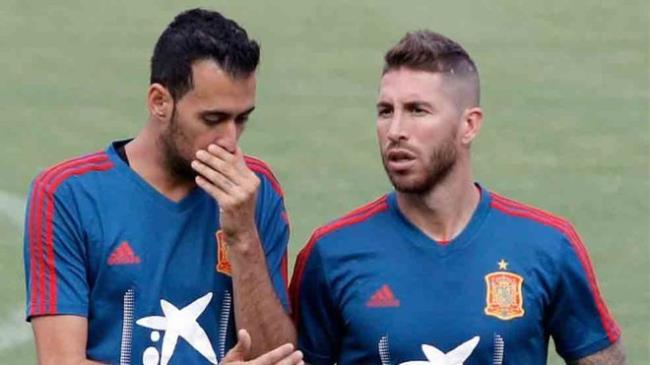 Busquets y Ramos