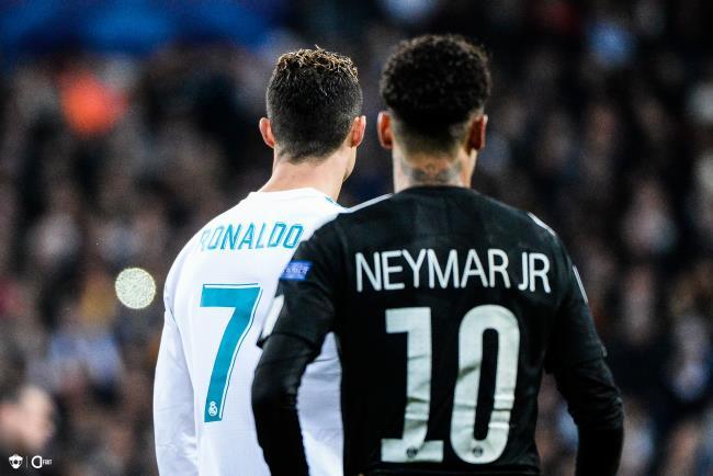 Cr7 y Neymar