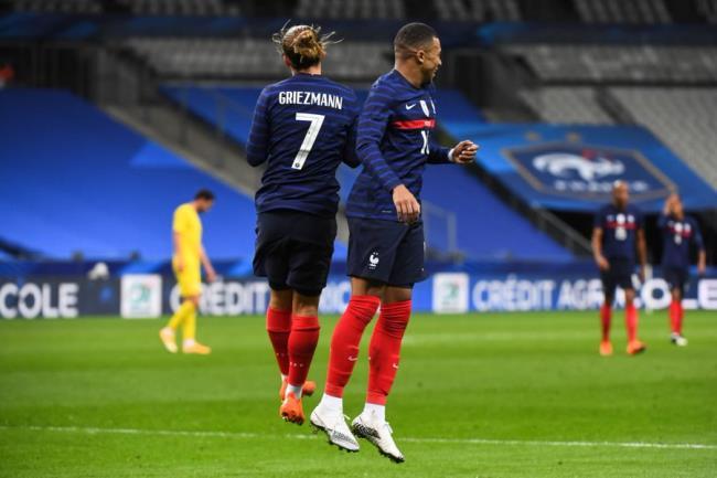 Mbappé y Griezmann