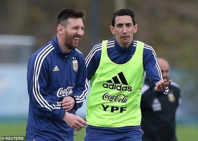 Messi y Di María