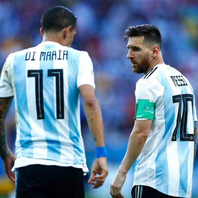 Di María y Messi