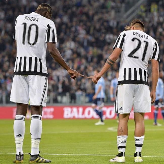 Pogba y Dybala