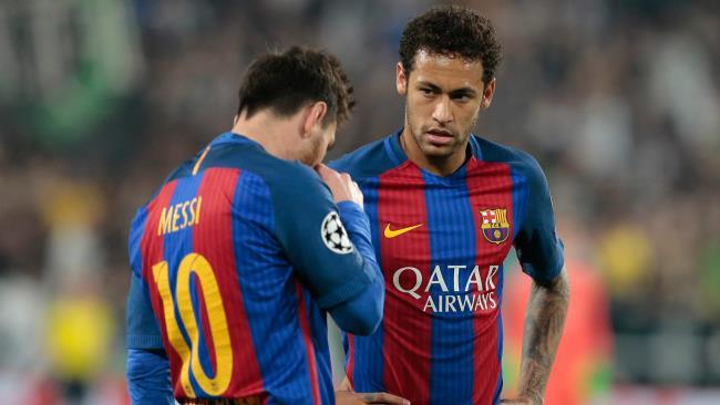 Messi y Neymar
