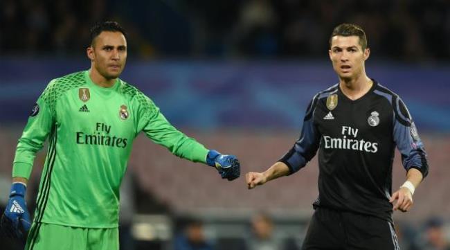 Keylor y Cristiano