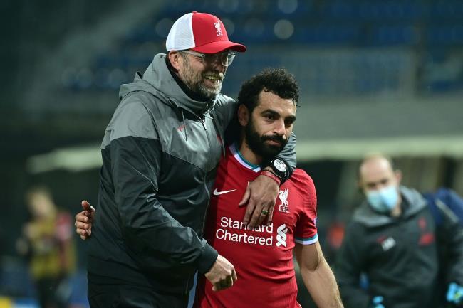 Klopp y Salah