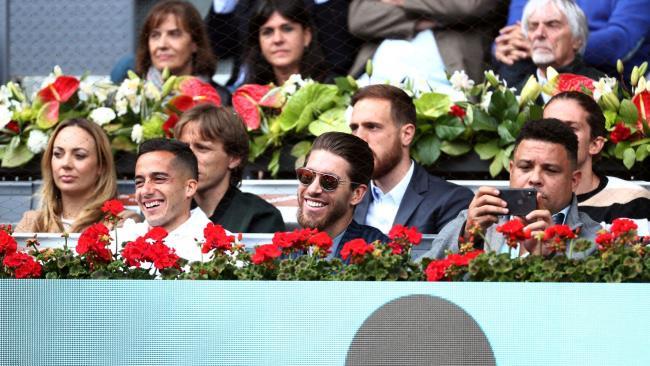 Vázquez, Ramos y Modric
