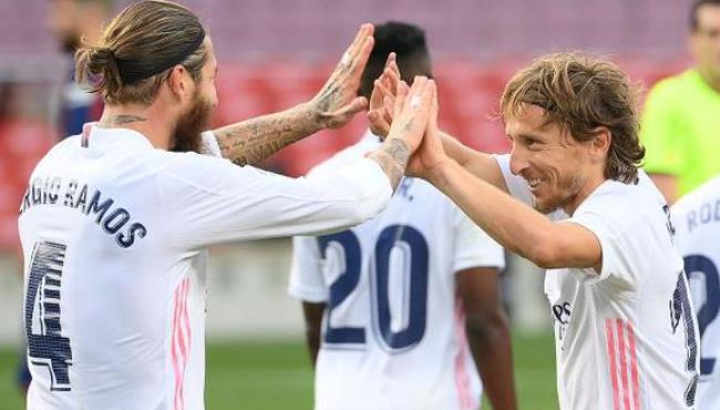 Ramos y Modric