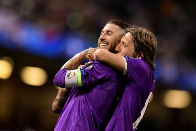 Ramos y Modric