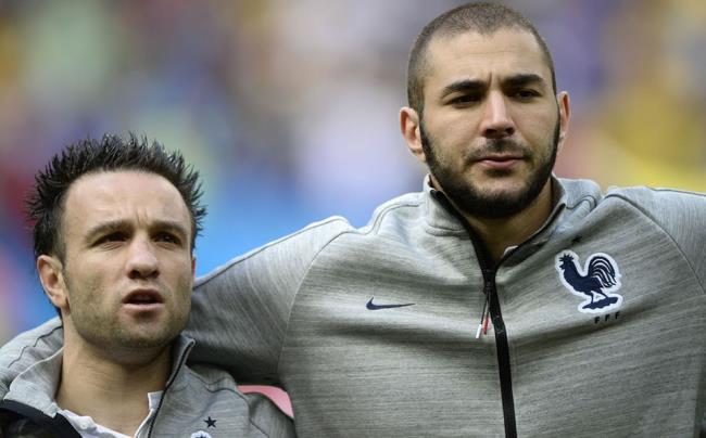 Valbuena y Benzema