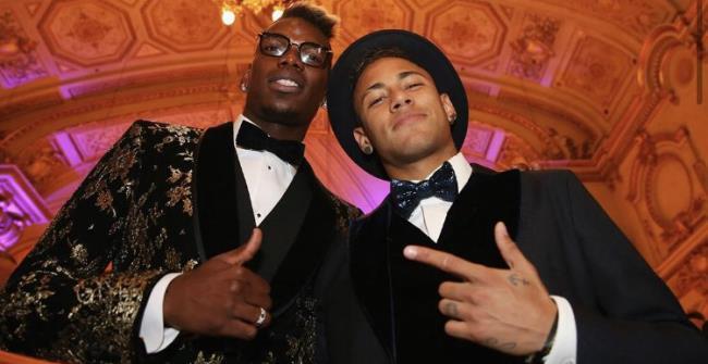 Pogba y Neymar