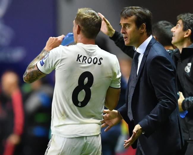 Kroos y Lopetegui