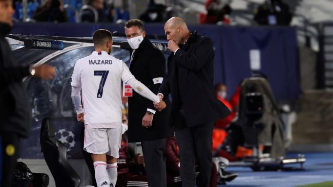 hazard y zidane