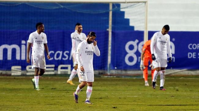 Madrid eliminado de la Copa del Rey