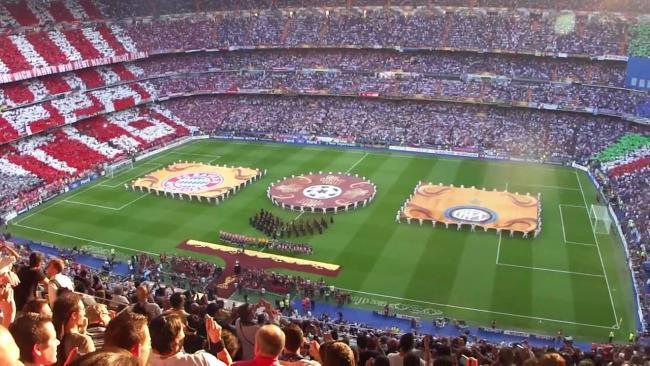 Bernabeu en la final de 2010