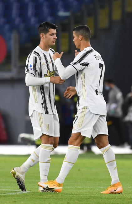 cr7 y morata