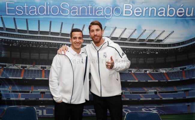 Lucas y Sergio Ramos