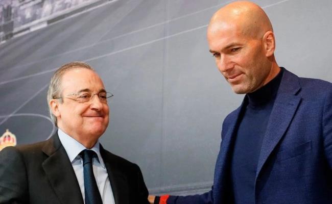 Florentino y Zidane