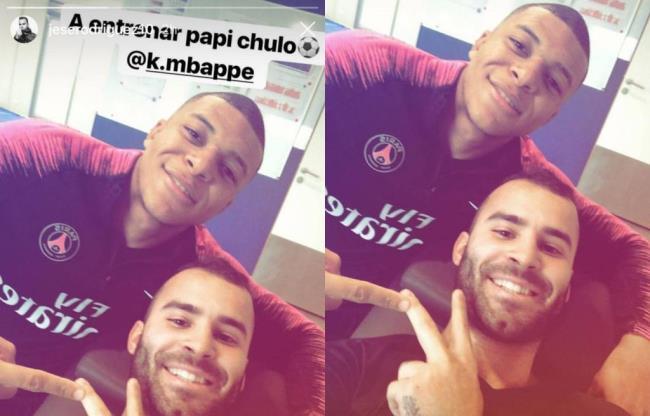 Mbappé y Jesé