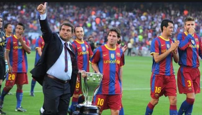 Laporta y Messi