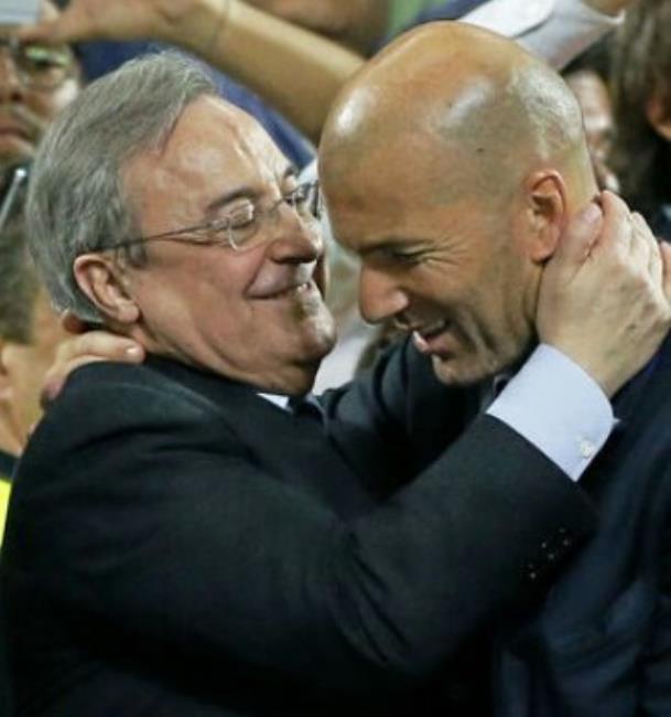 Florentino y Zidane