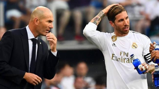 Zidane y Ramos