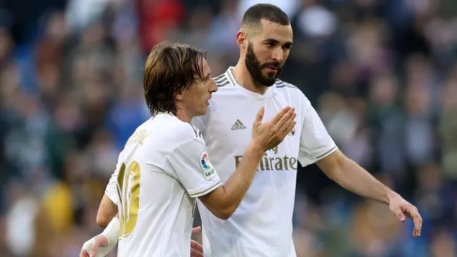 Benzema y Modric