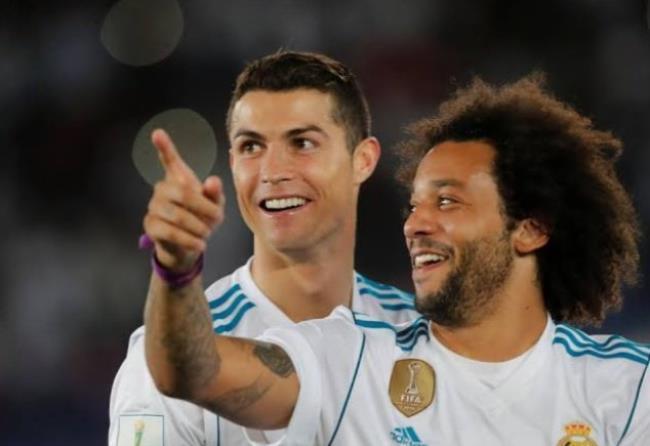 cr7 y marcelo