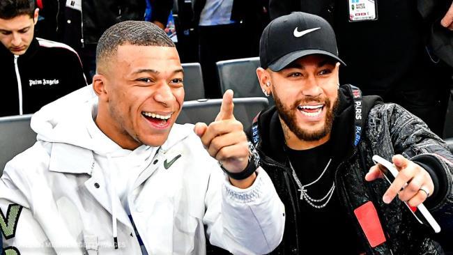 Mbappé y Neymar