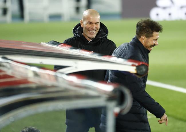 Zidane y Simeone