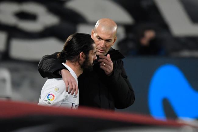 Isco y Zidane