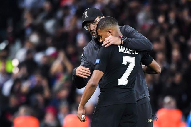 Klopp y Mbappé