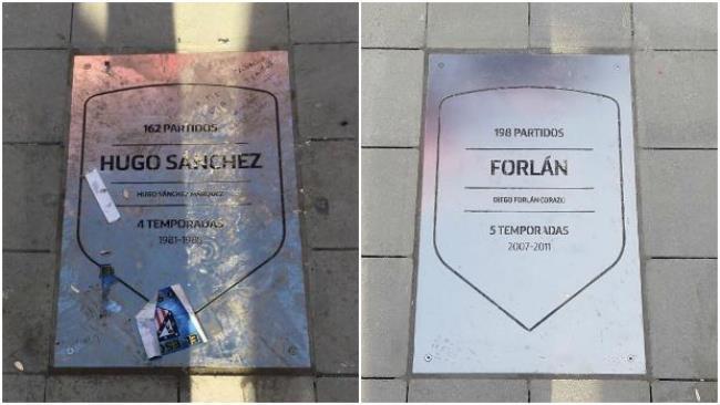 Placas del Paseo de las Leyendas