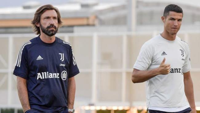 Pirlo y CR7