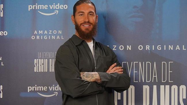 Ramos presentando su documental